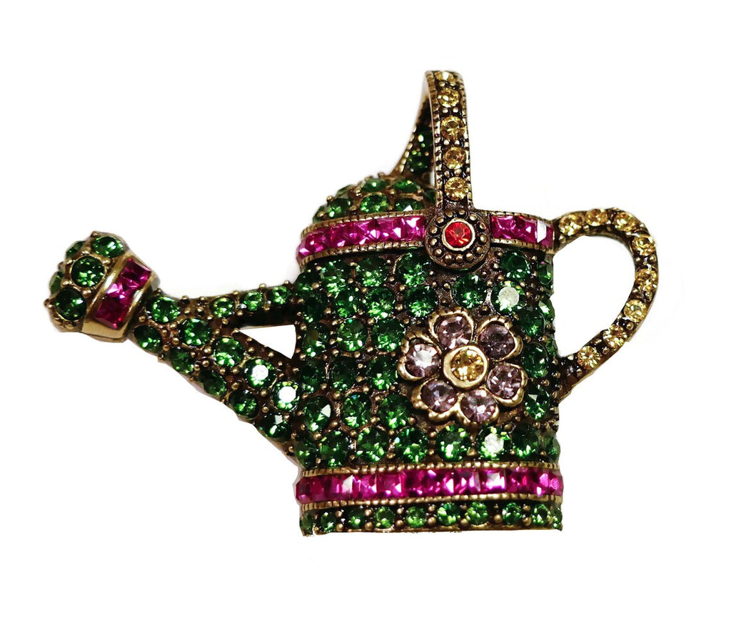 Heidi Daus Watering Can Brooch