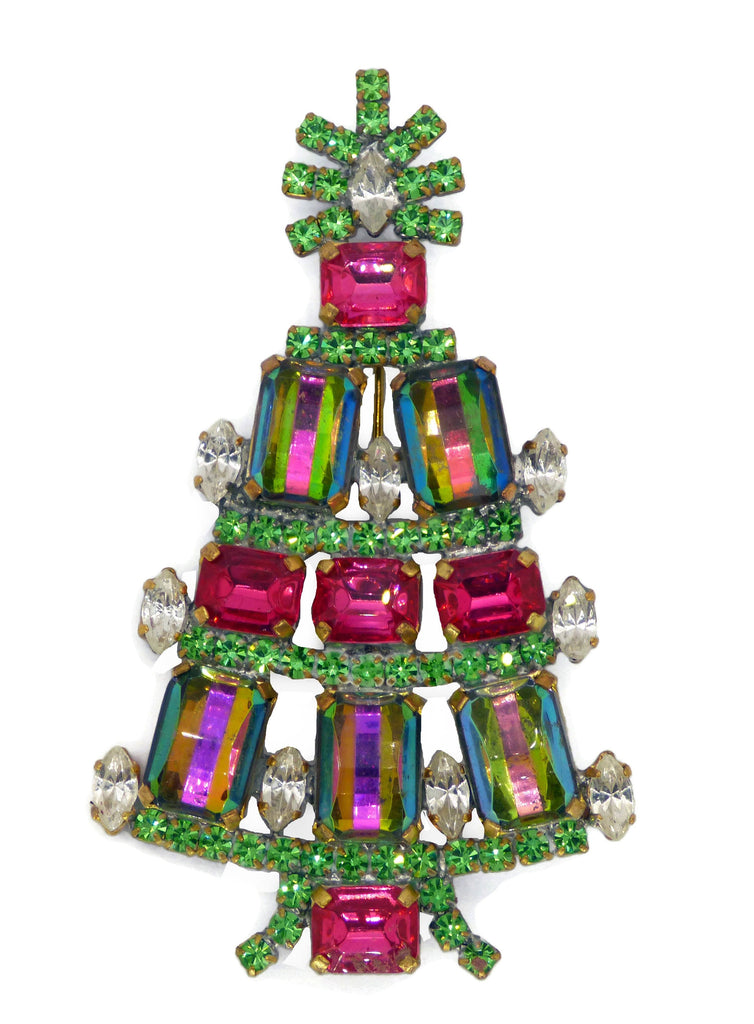 Watermelon Heliotrope Czech Husar D Christmas Tree Pin