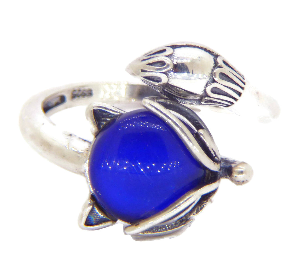 Sterling Silver Fox Mood Ring