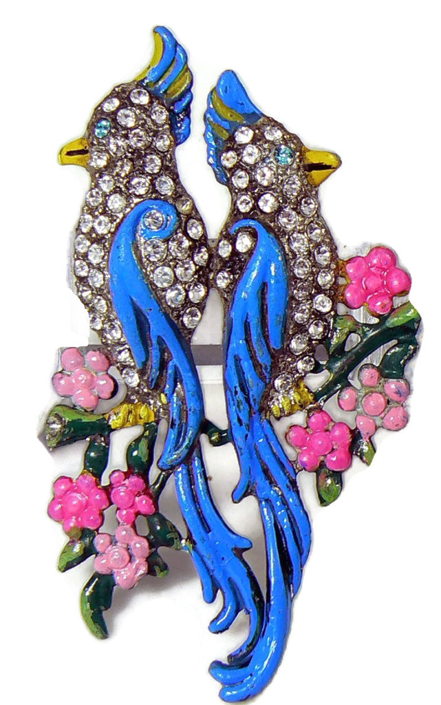 1941 Gene Verrecchio Coro Calopsitta Cockatoo Brooch