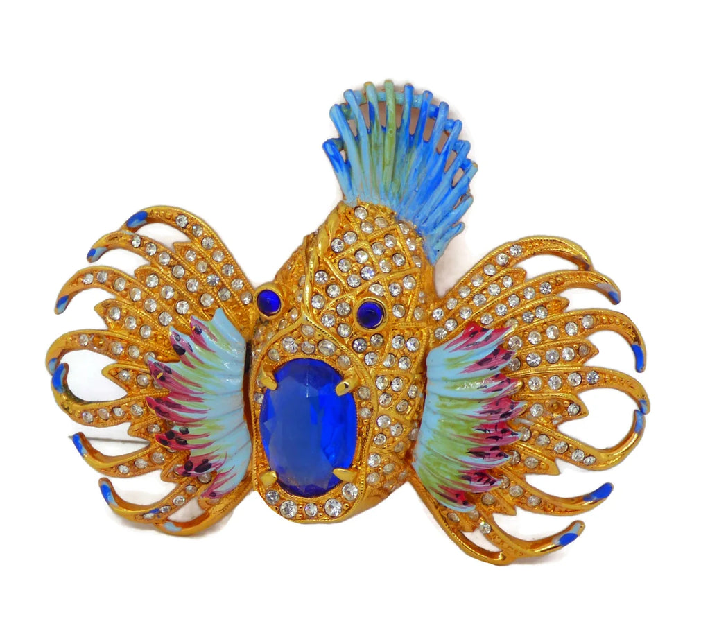 Corocraft Rhinestone Rock Fish