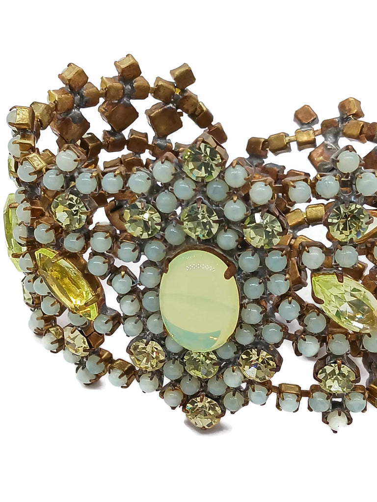 Vintage Vaseline Uranium Bracelet