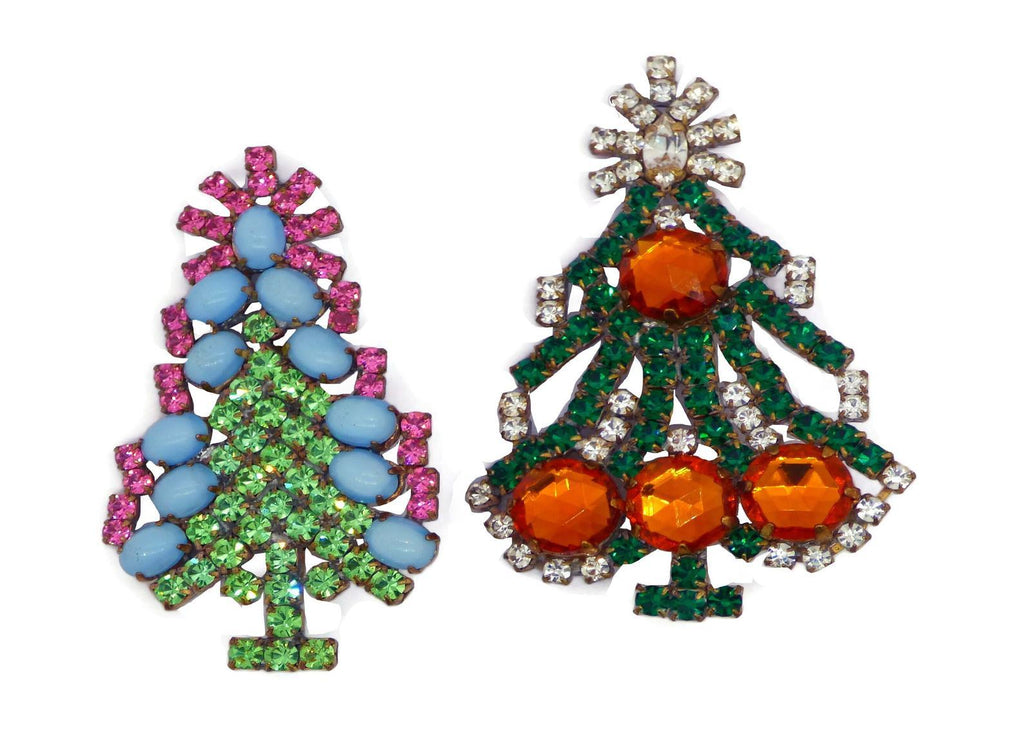 Husar D Czech Glass Christmas trees