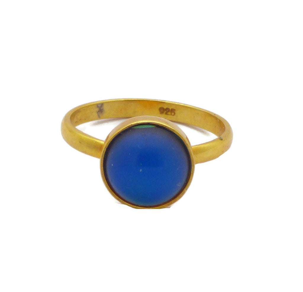 Gold Vermeil 8mm Mood Ring