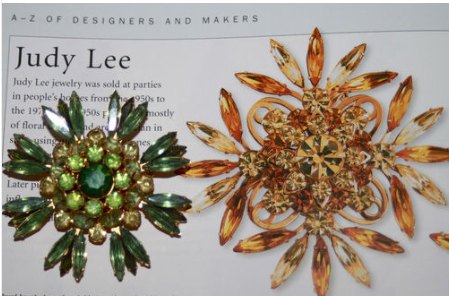 Vintage Demi Parure Judy Lee - Vintage Lane Jewelry