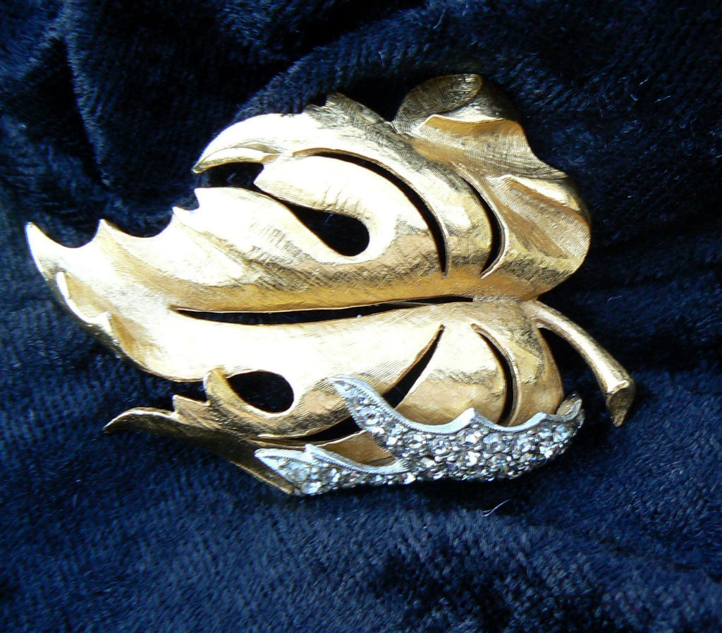 Florenza Leaf Brooch