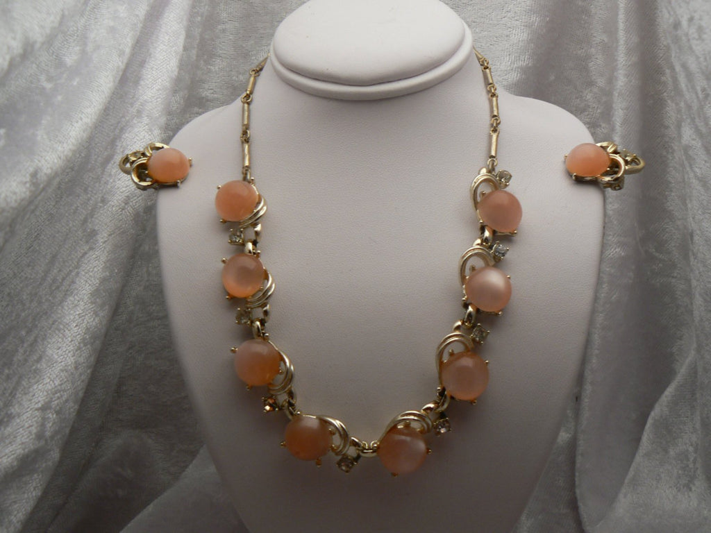 Coro Pink Moonstone Set