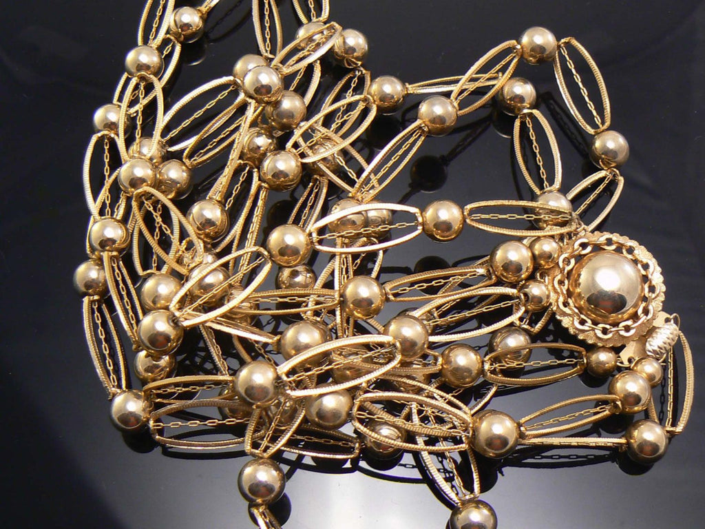 Kramer Gold Tone Necklace
