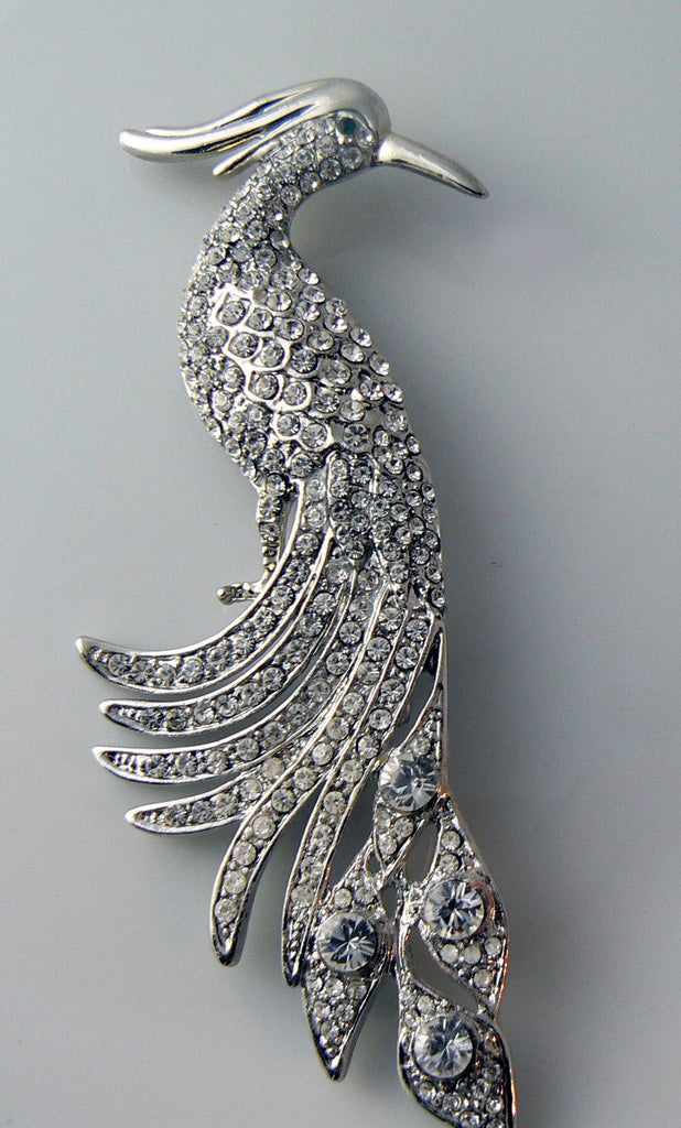 Rhinestone Peacock Book Piece Replica