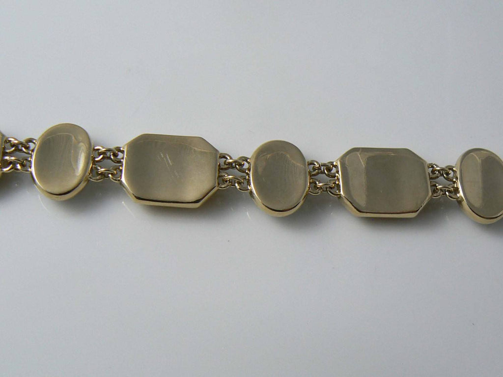 Beautiful "liz Claiborne" Gold & Silver Tone Bracelet - Vintage Lane Jewelry