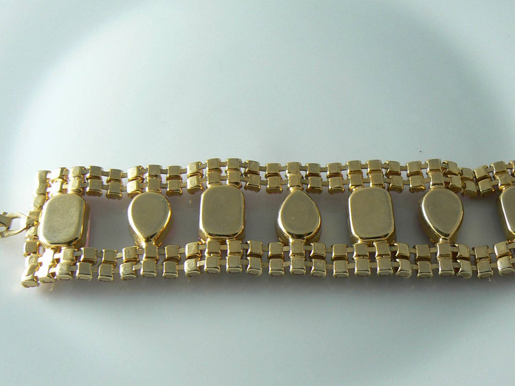 Vintage Juliana Pink Rhinestone Bracelet - Vintage Lane Jewelry