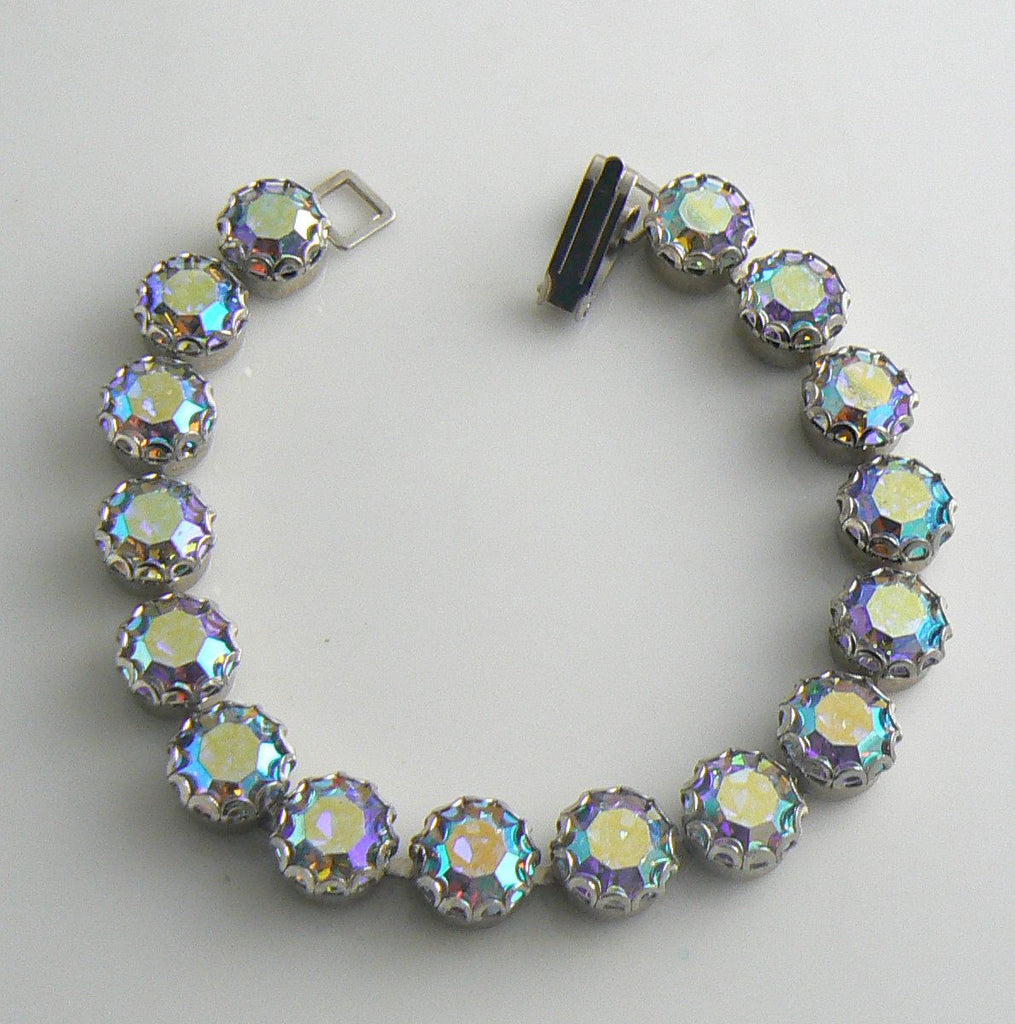 Borealis Rhinestone Link Bracelet