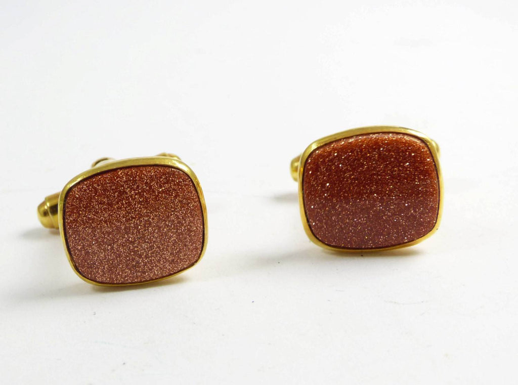 Victorian Goldstone Cufflinks