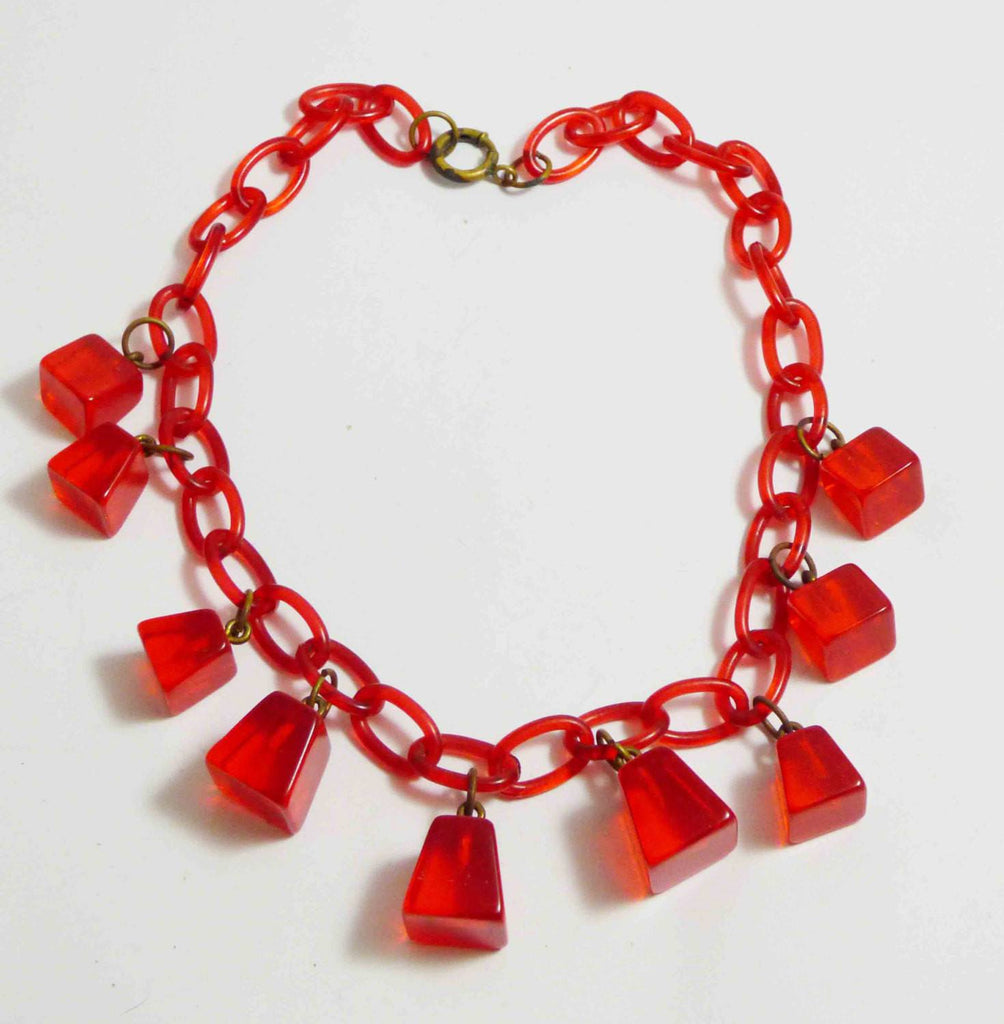 Vintage Art Deco Cherry Juice Bakelite Celluloid