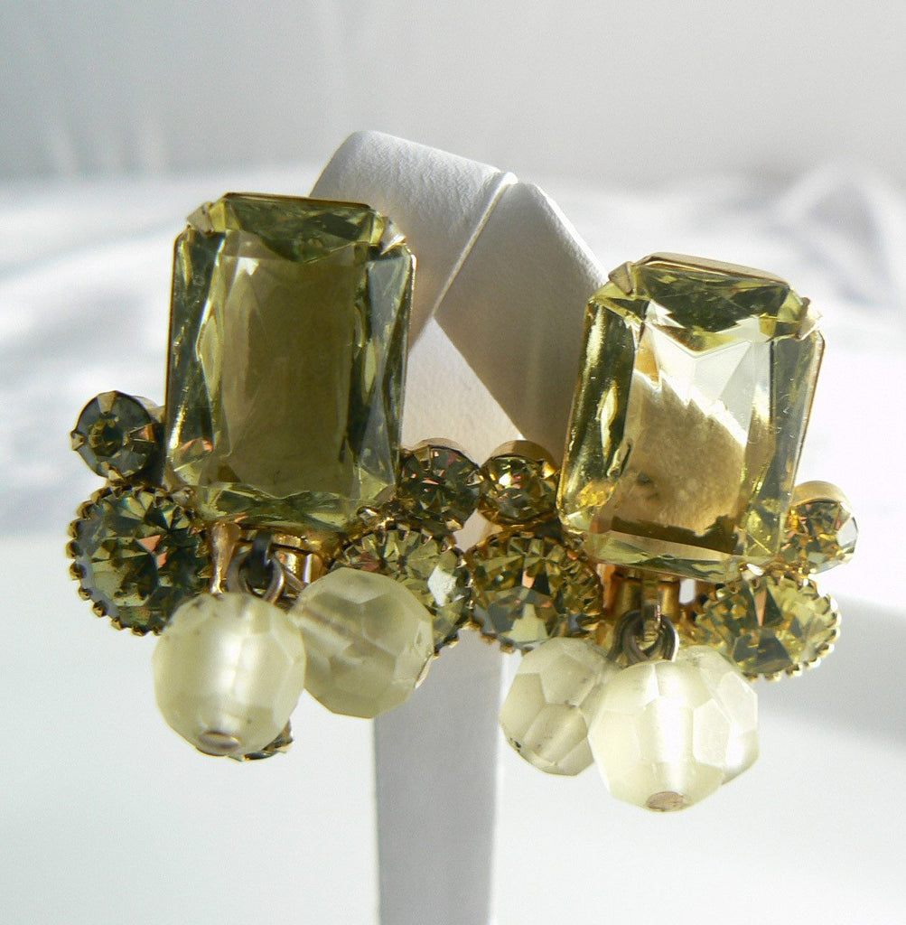 Juliana Givre Glass Rhinestone Earrings