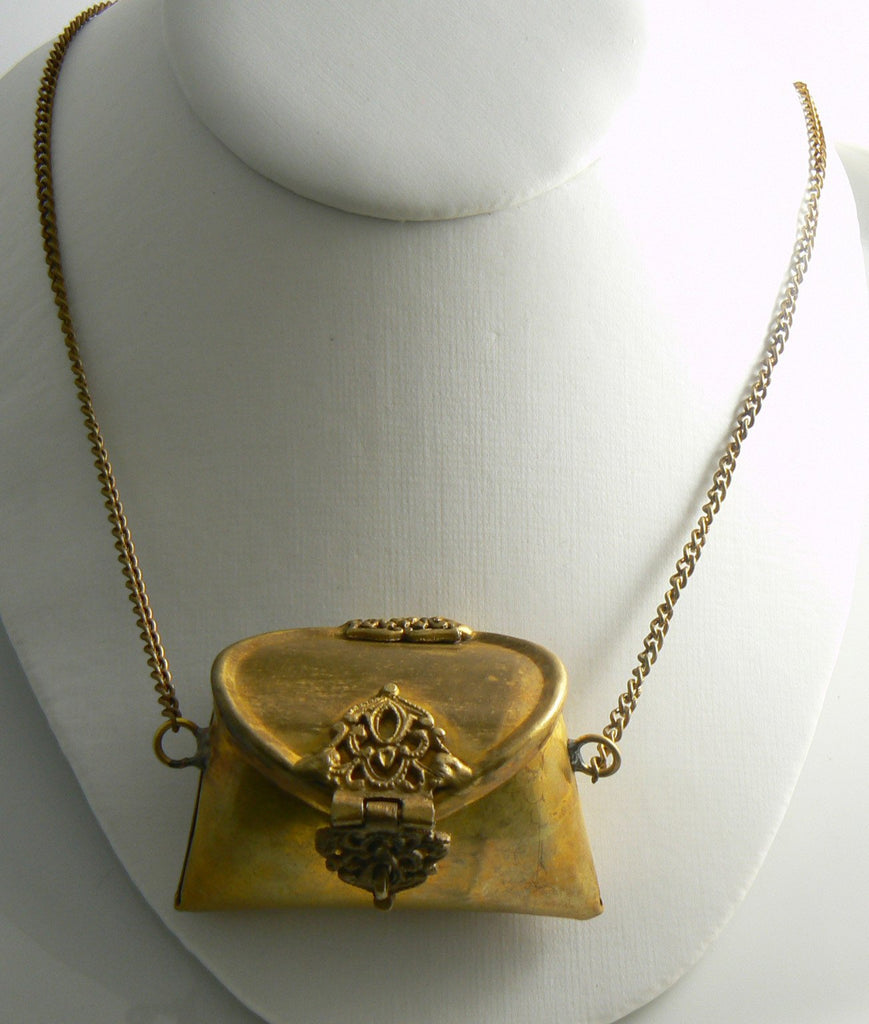 Rare Antique Pillow Purse Edwardian Locket
