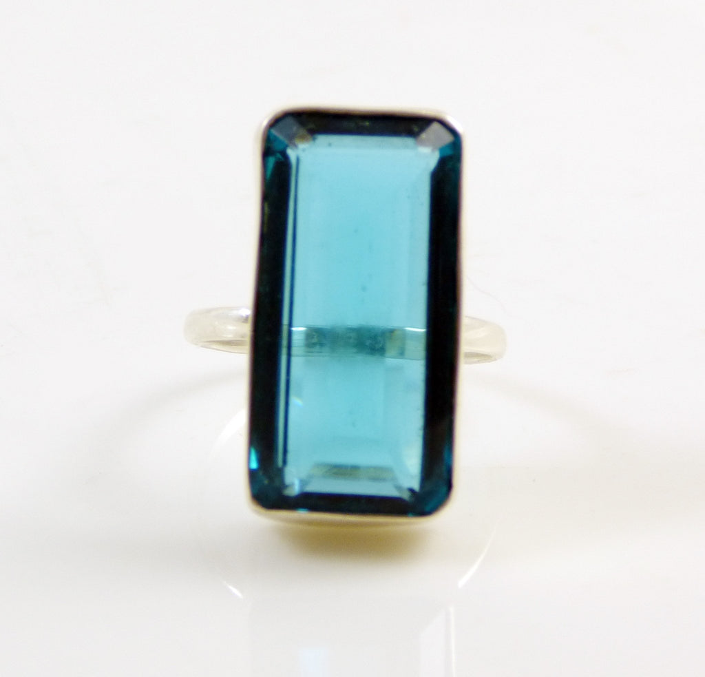 London Blue Topaz 925 Sterling Silver Ring