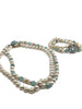 Miriam Haskell Glass Pearl Necklace and Bracelet Set - Vintage Lane Jewelry