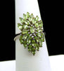 Pretty Peridot Ring and Earring Set - Vintage Lane Jewelry