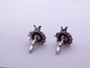Swank Red Ladybug Cufflinks, Cuff Links - Vintage Lane Jewelry