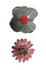 Vintage Enamel Flower Pins - Vintage Lane Jewelry