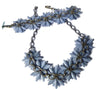 Coro Blue Plastic Flower Set