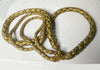 Miriam Haskell Brushed Gold 2 Strand Necklace