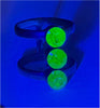 Vaseline Uranium 3 Stone ring