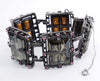 Sarah Coventry Midnight Magic Art Glass Panel Bracelet