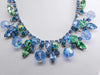 Juliana Blue and Green Crystal Necklace