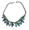 Juliana Blue and Green Crystal Necklace