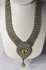 Husar D Vaseline Uranium Heart Necklace
