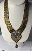 Husar D Vaseline Uranium Heart Necklace
