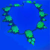 Husar D Vaseline Uranium Statement Necklace