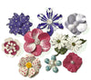 Vintage Enamel Flower Pins