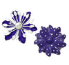 Vintage Enamel Flower Pins