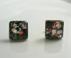 Vintage Signed ANSON Confetti Lucite Men's Cuff Links - Vintage Lane Jewelry