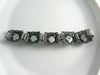 Judy Lee Chunky Carnival Glass Dragon's Breath Bracelet - Vintage Lane Jewelry