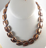 Matisse Renoir Classic Copper Tulip Necklace, Bracelet and Pin - Vintage Lane Jewelry