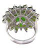 Green Chrome Diopside Sterling Silver Ring - Vintage Lane Jewelry