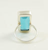 London Blue Topaz 925 Sterling Silver Ring - Vintage Lane Jewelry