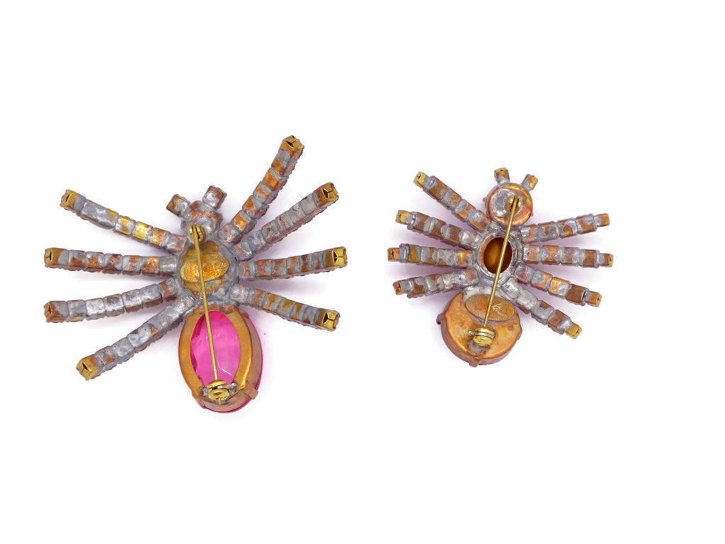 9ct Antique Spider Bar Pin - Bijoux Jewels