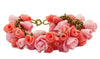 Pink Roses Cold Porcelain Bracelet - Vintage Lane Jewelry