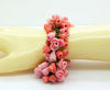 Pink Roses Cold Porcelain Bracelet - Vintage Lane Jewelry