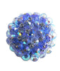 Vintage Blue Crystal Rhinestone Brooch - Vintage Lane Jewelry