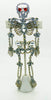 Huge Czech Rhinestone Skeleton Halloween Holiday Brooch - Vintage Lane Jewelry