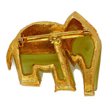 Hattie Carnegie Primitives on Parade Rhinestone Elephant Brooch - Vintage Lane Jewelry