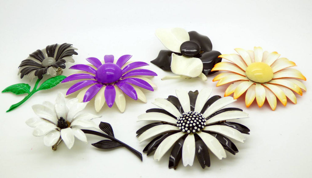Morkopela Daisy Flower Enamel Pin Women's Pins And Brooches