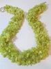 Stunning Peridot Necklace & Bracelet - Vintage Lane Jewelry