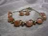 Coro Pink Moonstone Set - Vintage Lane Jewelry